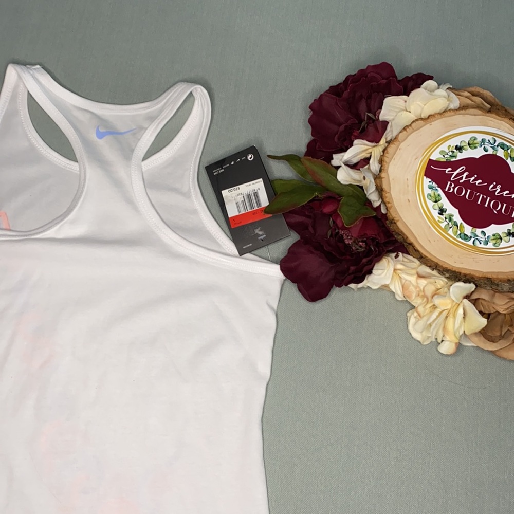 $ Girls Nike Razor Back Tank Top - Picture 7 of 7